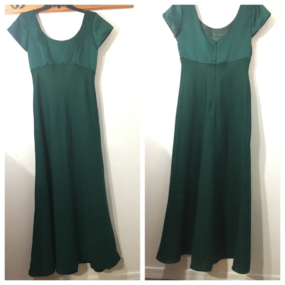 Champagne Formals Bridesmaid Dress Hunter Green